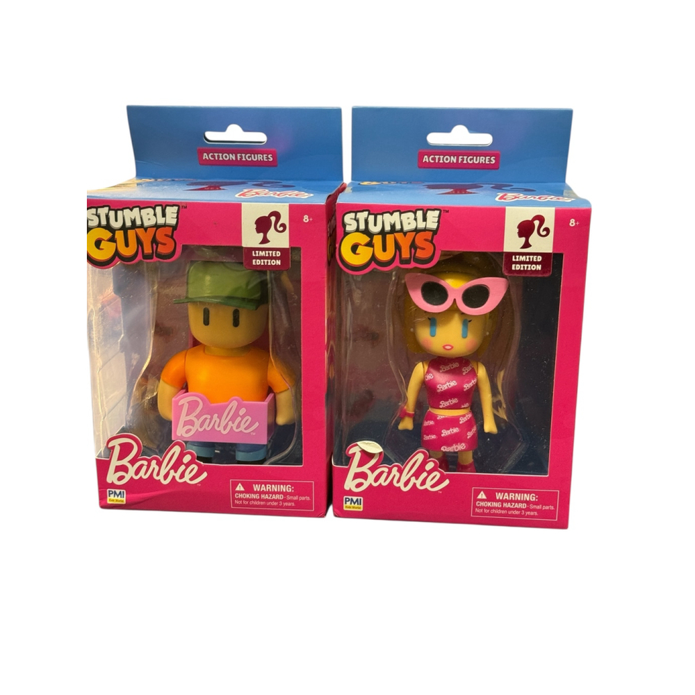New Barbie Stumble Guys Action Figures (2), Limited edition - Picture 2 of 3